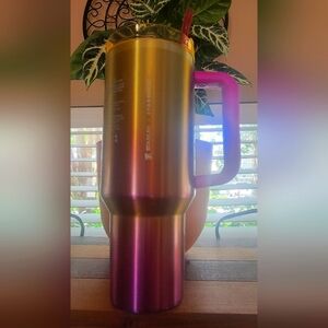 ⭐️NWT Summer Sunset🌅2024 Limited Edition Starbucks x Stanley Cup Collaboration